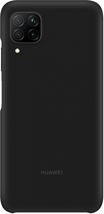 Чехол-накладка Silicone для Huawei P40 lite (черный)